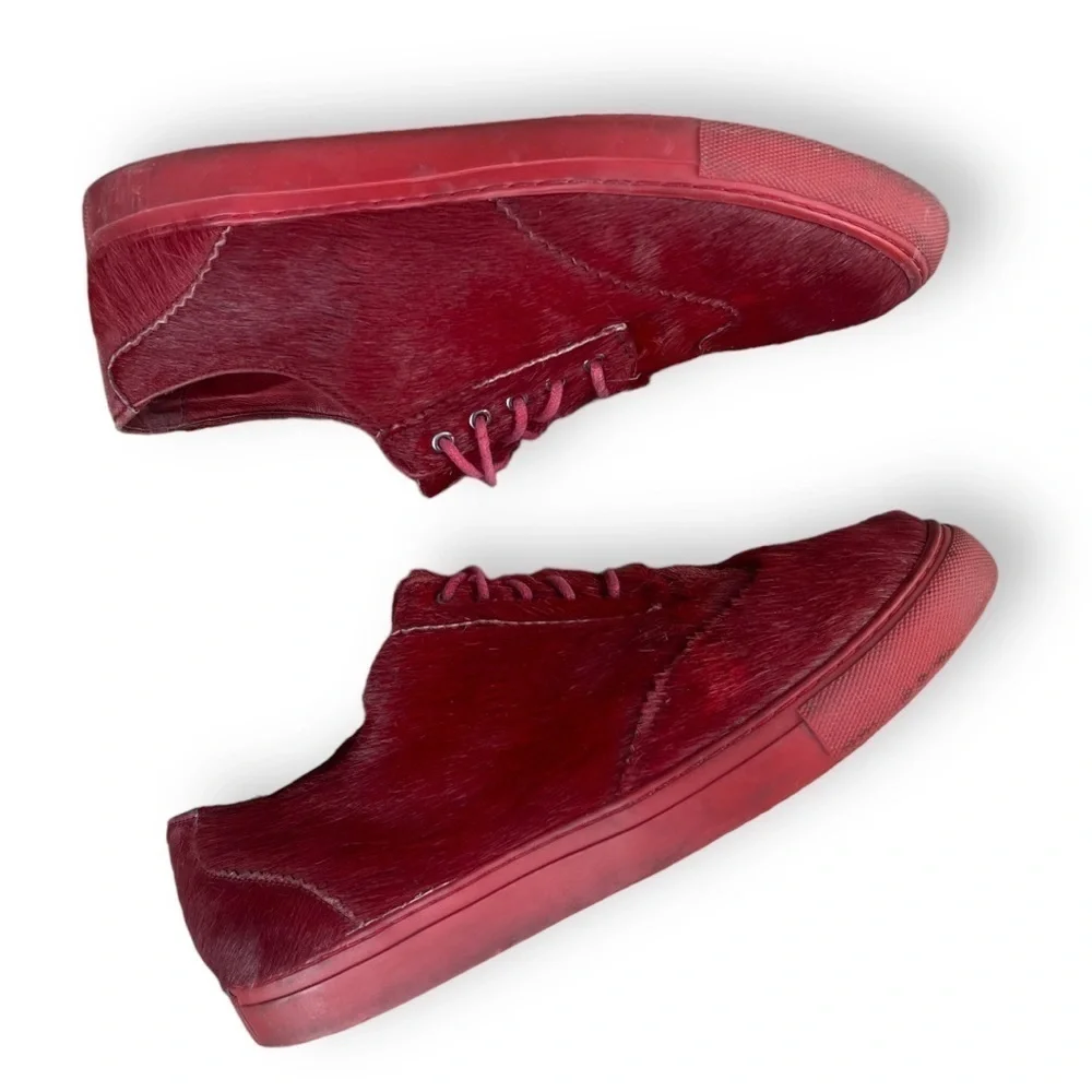 🔥 Mosson Bricke Red Horsehair Skate Shoes 🐎 Wingtip Style | Size 10 | Urban Fit